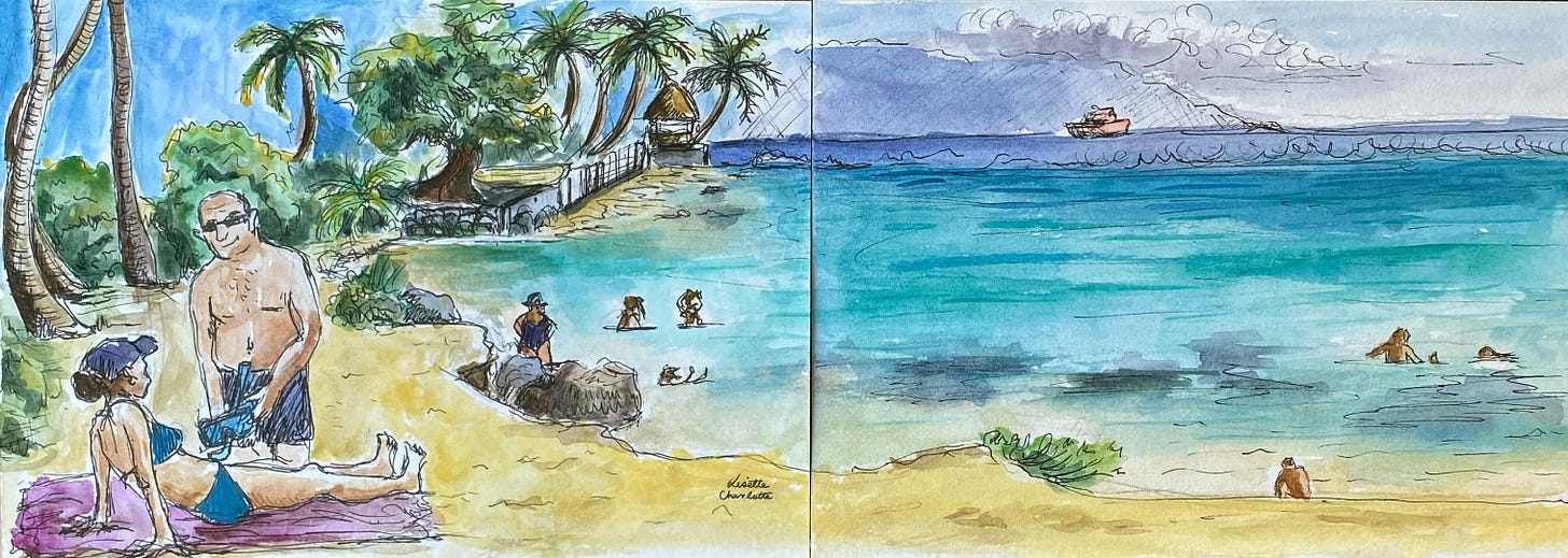 Temae Beach Mo'orea