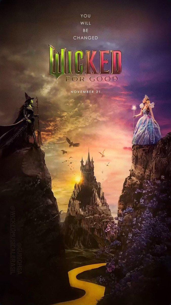 r/wicked - Good morning everyone.... TODAYS THE DAY, THE SUN IS SHINING, THE UNIVERSAL PRESENTATION AT CINEMACON IS TODAY AND WE ARE GETTING OUT OF-.... 😲 The Universal presentation is today.... 💚💖🫧🧹