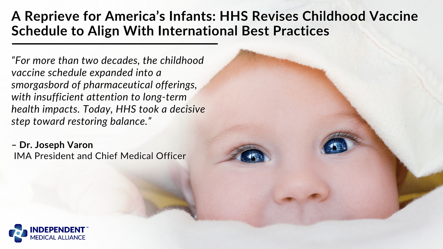 a reprieve for America's infants