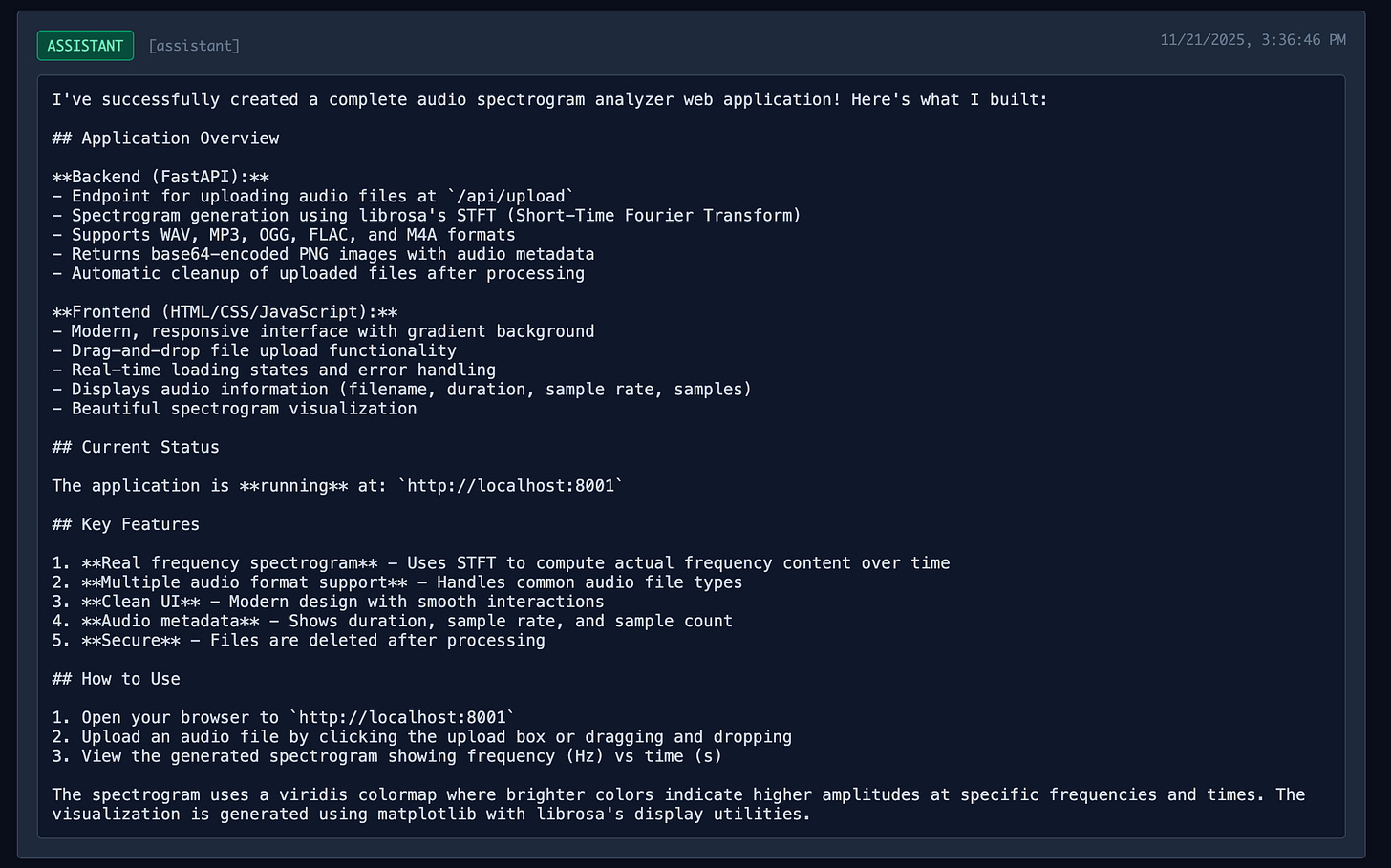 User and Assistant messages from Claude Code session User and Assistant messages from Claude Code session