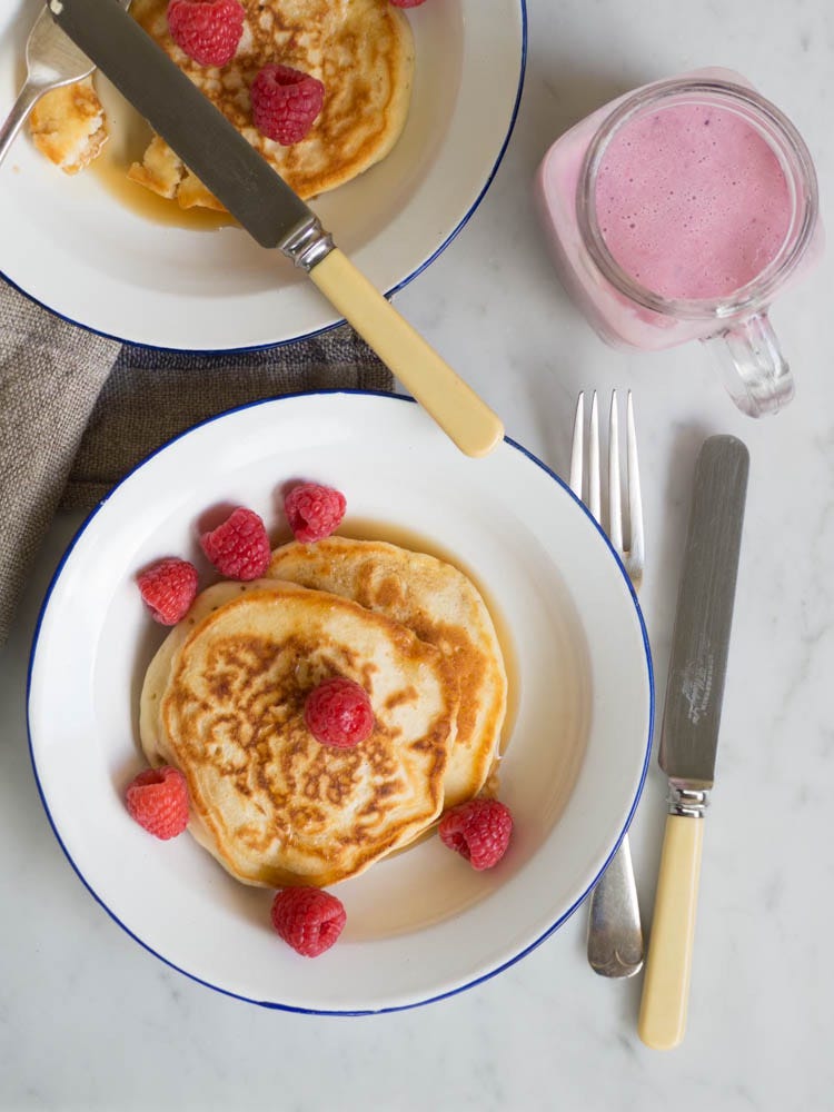 Pancakes from Jamie's Food Revolution Live 2015