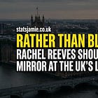 Rather Than Blame Brexit, Rachel Reeves Should Look In The Mirror At The UK’s Lack Of Growth