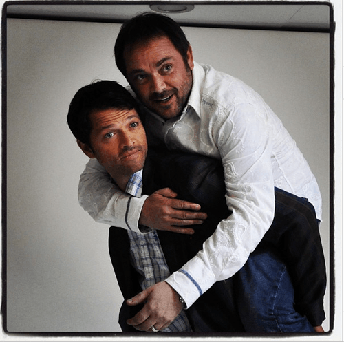 misha collins and mark sheppard misha collins and mark sheppard