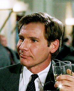 Harrison Ford Raising Glass