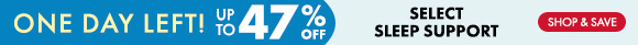 Get up to 47% Off on Select Sleep Support