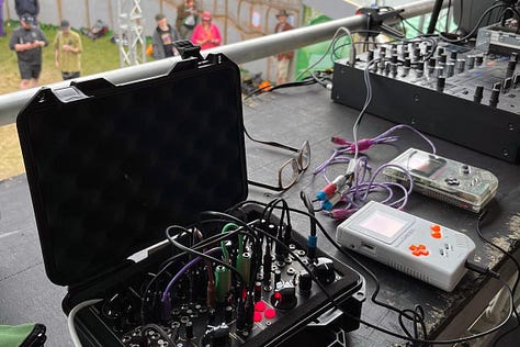 Images of the Music Thing Workshop System in use
