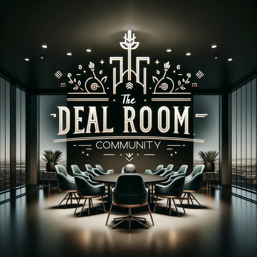 Artwork for The Deal Room Newsletter