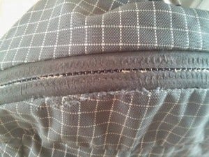 Synapse 25 zipper stitching Synapse 25 zipper stitching