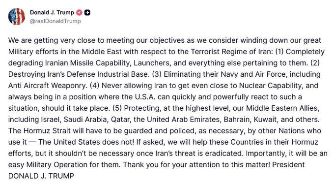 Whipsaw Effect: Trump Again Signals Off-Ramp as Ground Troop Build-Up ...