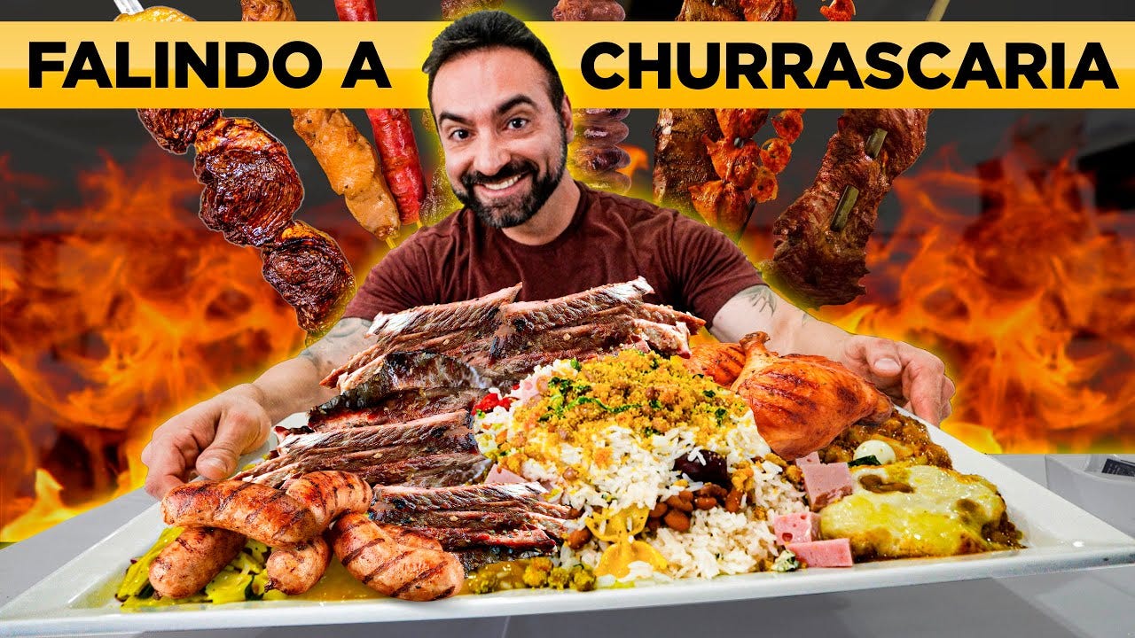 Corbucci chega de SURPRESA na CHURRASCARIA!!