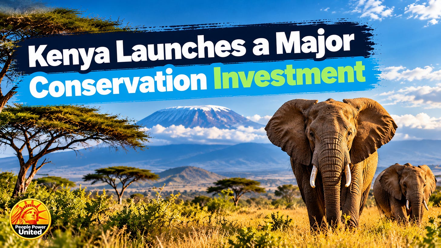  Kenya Launches a Major Conservation Investment.
