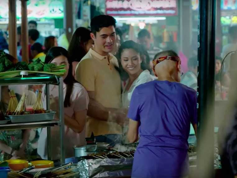 Crazy rich asians newton food centre