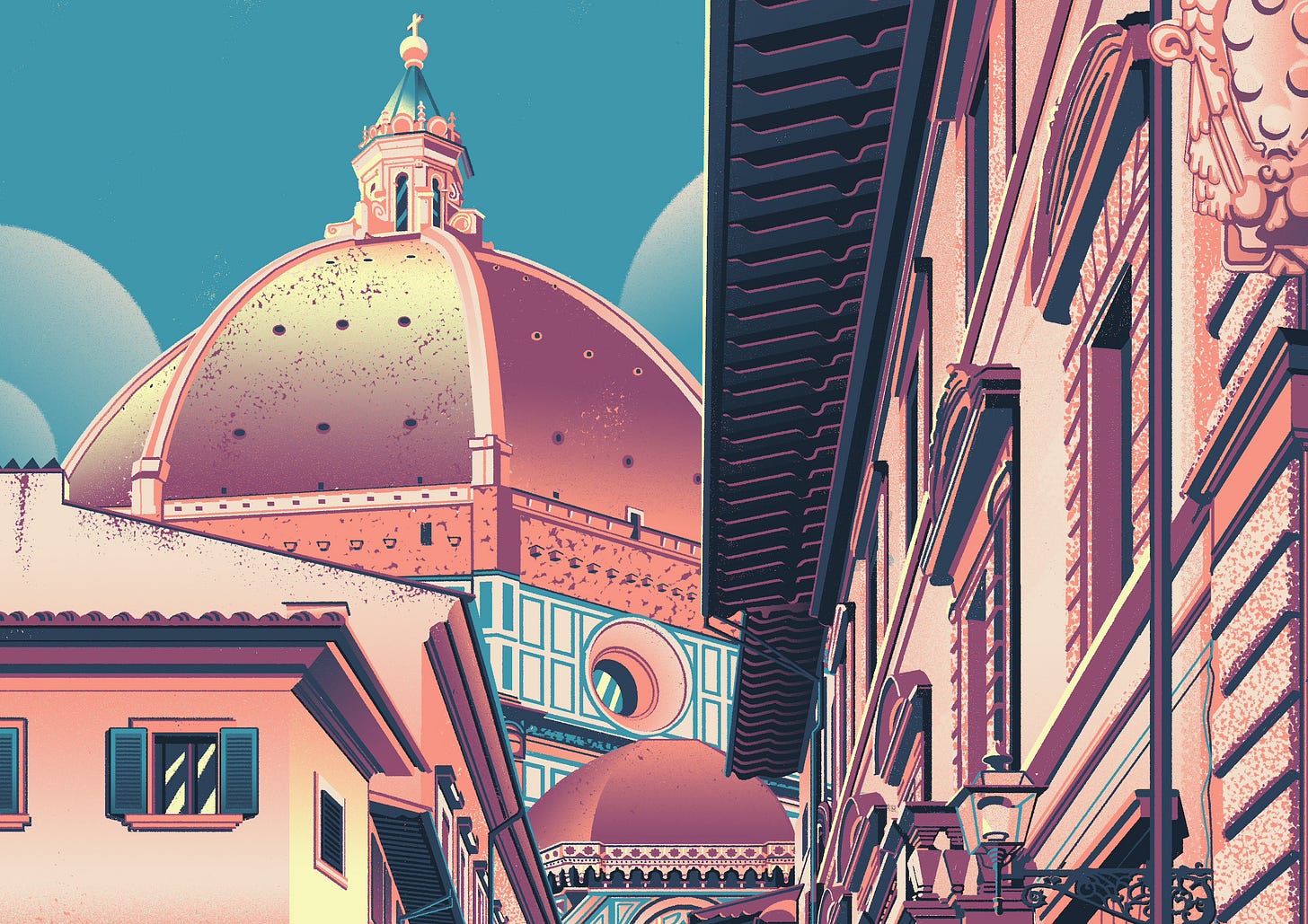 travel illustration travel lifestyle illustrator Italian illustration artist travel art blog