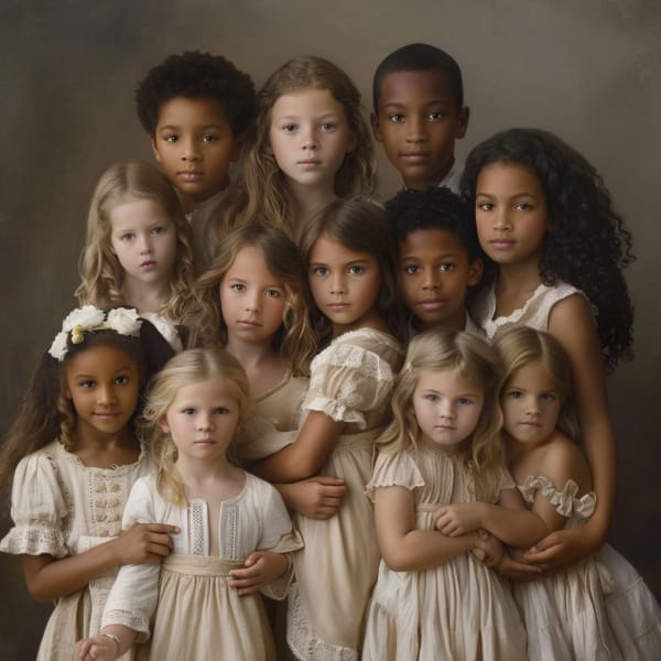 I could have this many siblings. I don't want to know. I could have this many siblings. I don't want to know.