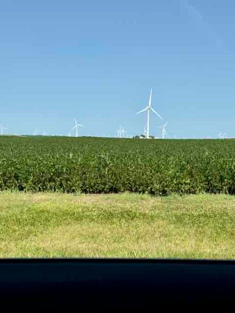 Scenes from a road trip through Illinois to Elkhart Lake, Wisconsin