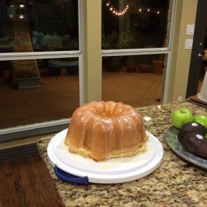 'Satilla Pound Cake' with my lemon glaze 'Satilla Pound Cake' with my lemon glaze