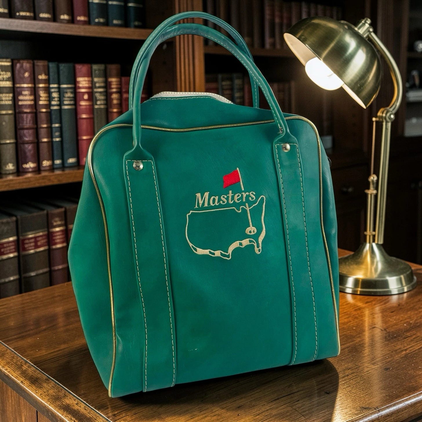 Masters Golf Tournament Shag Bag Augusta Logo Vintage USA Classic Museum Piece - Picture 1 of 22