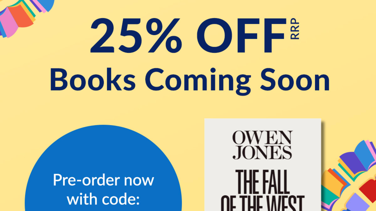 Whoop! 25% off if you pre-order my new book