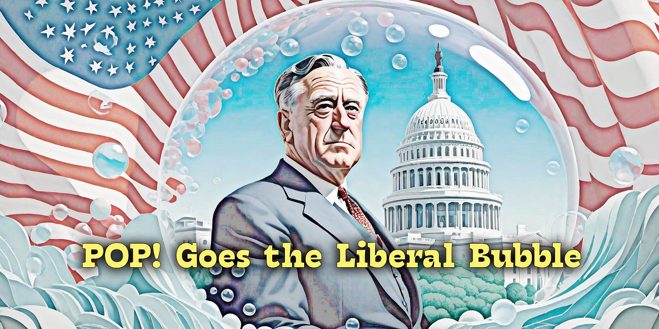 Pop! Goes the Liberal Bubble