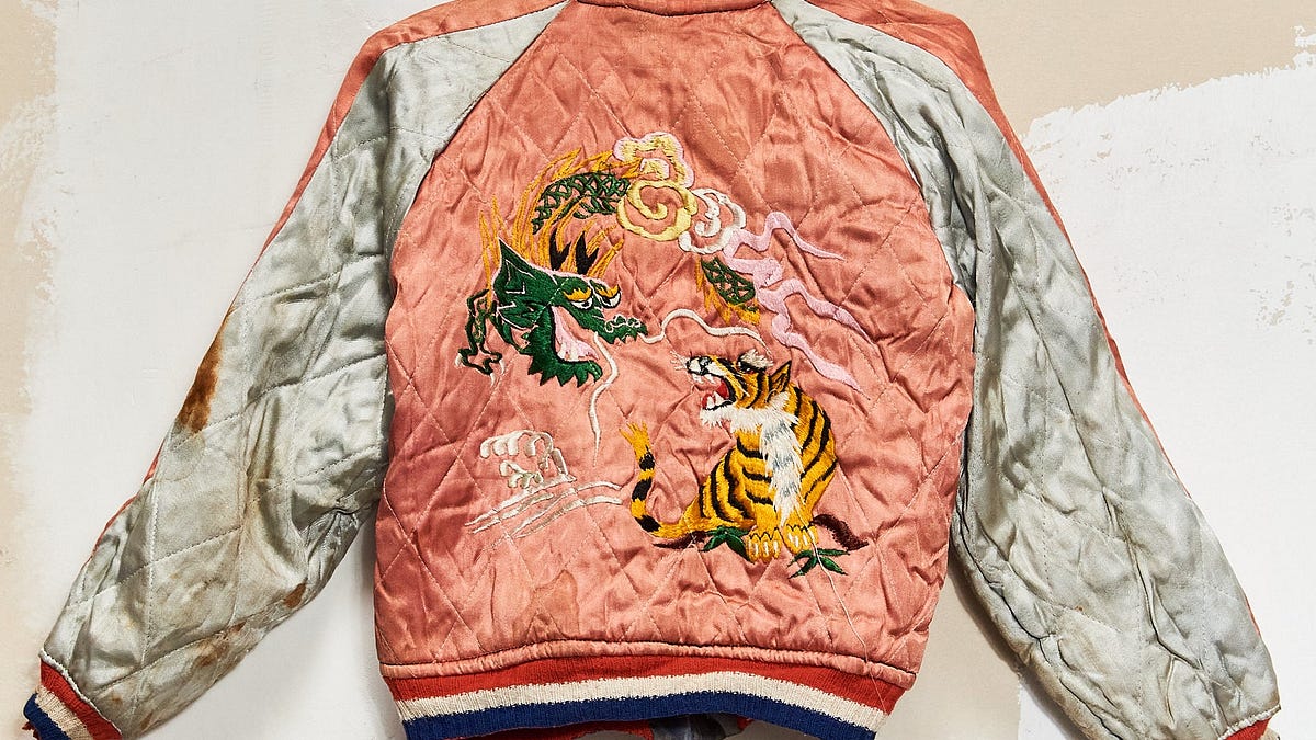 Greetings FromThe Archives: Silk 'Sukajan' Jackets