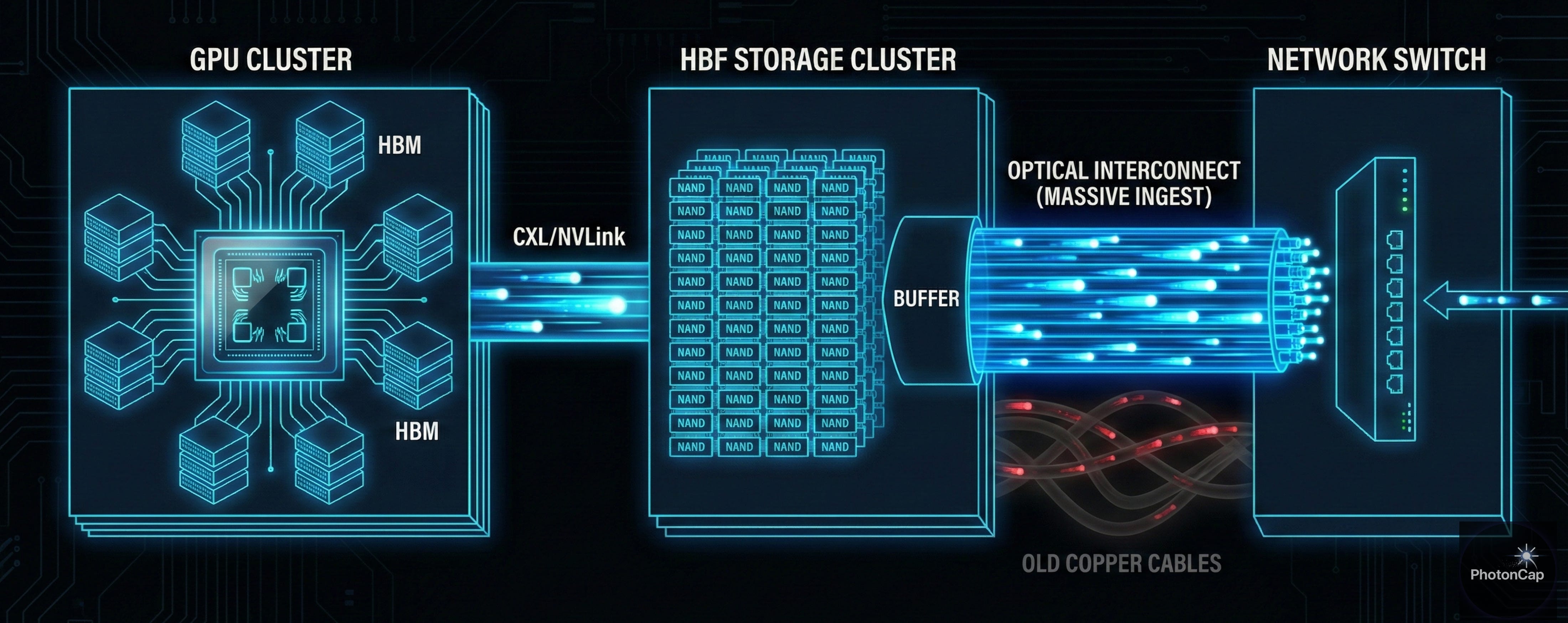 HBF (High Bandwidth Flash) and Optics: The Missing Link in AI ...