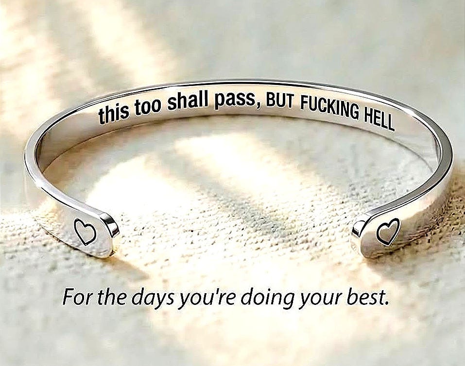 🎁 Meaningful Strength Gift Bracelet ✨ 🎁 Meaningful Strength Gift Bracelet ✨