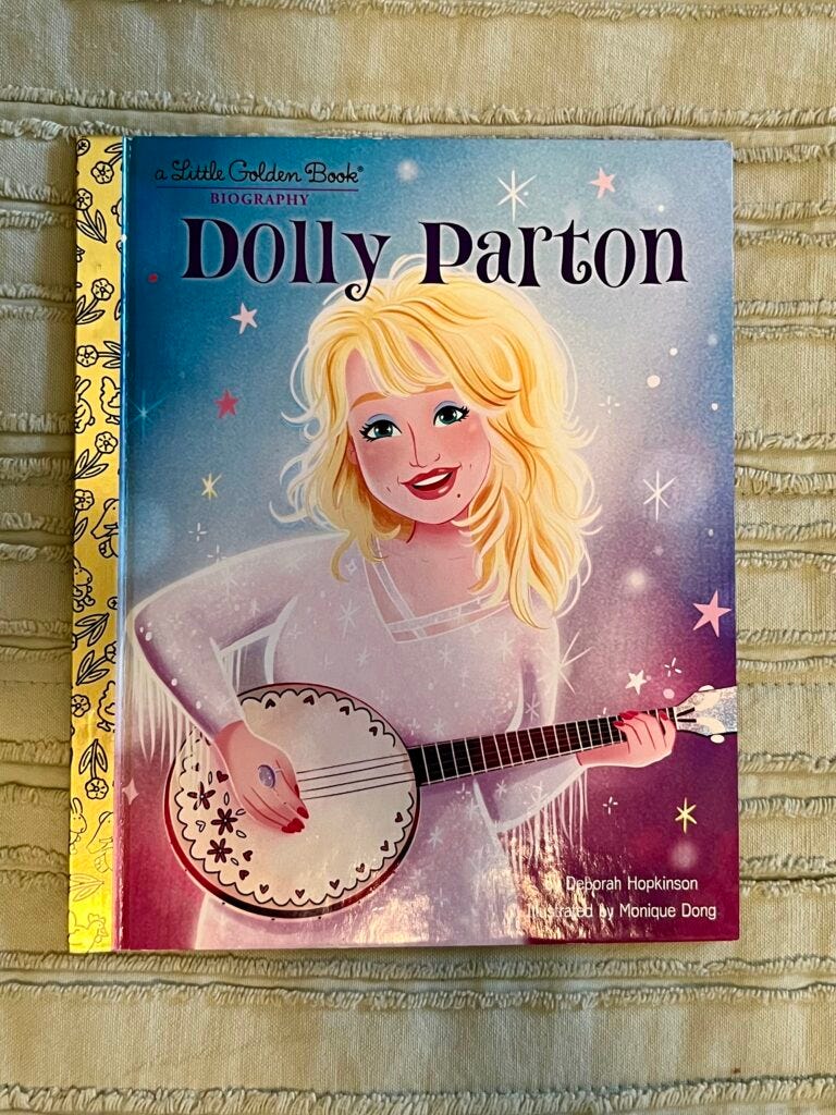 Dolly Parton Golden Book book on virginiawillis.com Dolly Parton Golden Book book on virginiawillis.com
