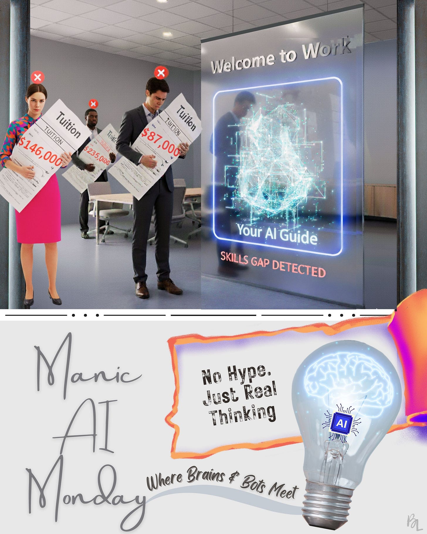 college students hold big tuition bills not ai ready for the workplace