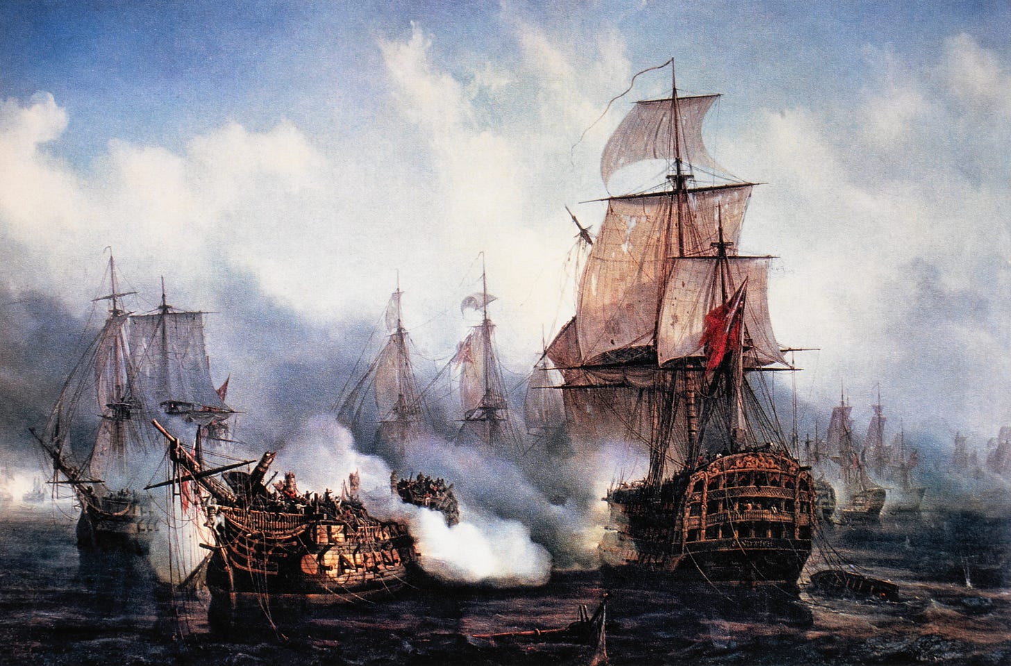 The Battle Of Trafalgar: What Happened And Why Did Britain Win? | HistoryExtra The Battle Of Trafalgar: What Happened And Why Did Britain Win? | HistoryExtra