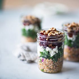 Layered Farro Salad