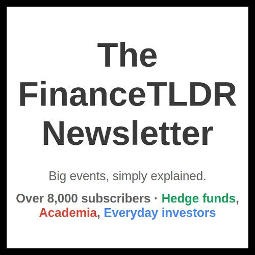 FinanceTLDR newsletter banner.