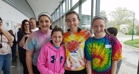Photos and activities from the Family Math Afternoon!