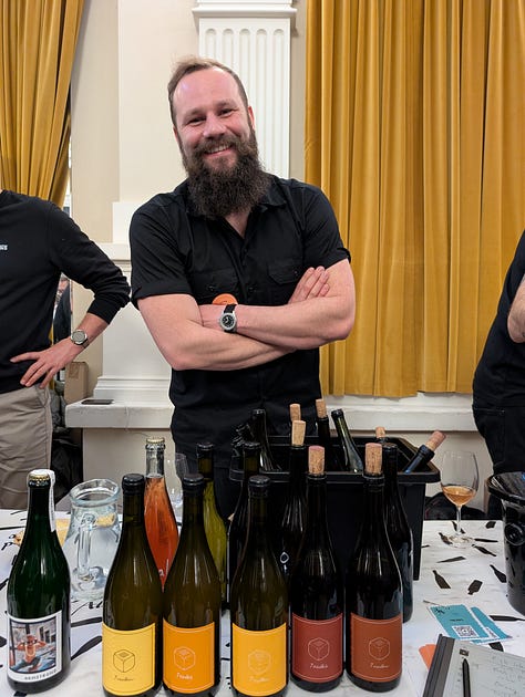 winemakers and tasters at Bottled Alive 2026, Tábor, Czechia