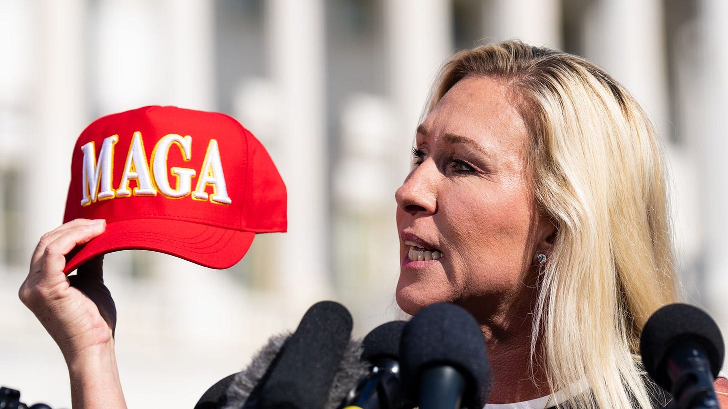 MTG slams parts of Trump's second-term agenda as "America Last"