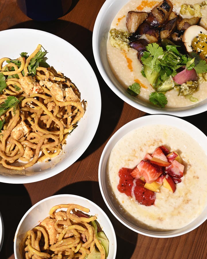 woon pasadena's new brunch + as always, very good wine list