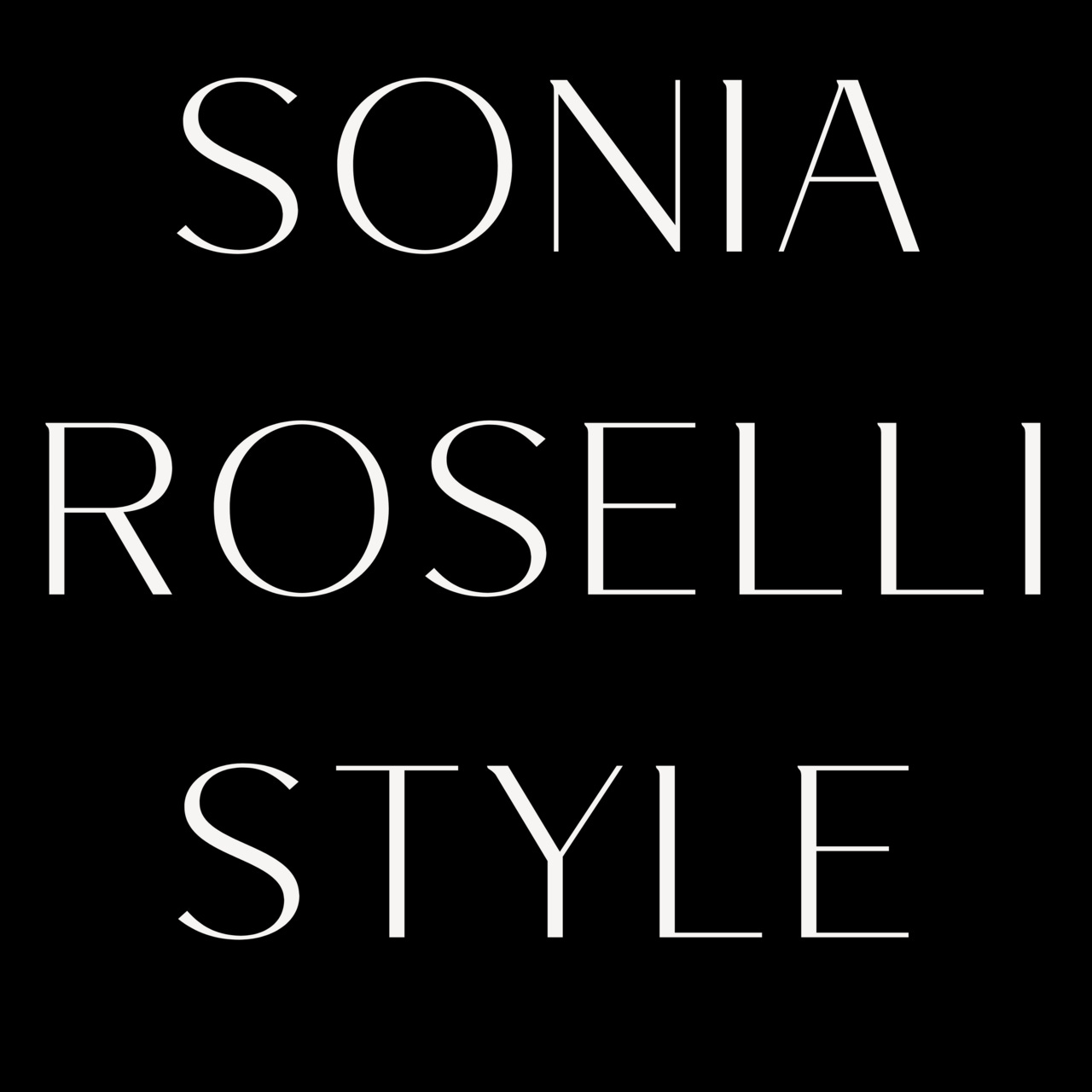 SONIA ROSELLI STYLE