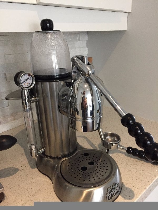 Lever Espresso Machines - The Gaggia Achille - Revisited Lever Espresso Machines - The Gaggia Achille - Revisited