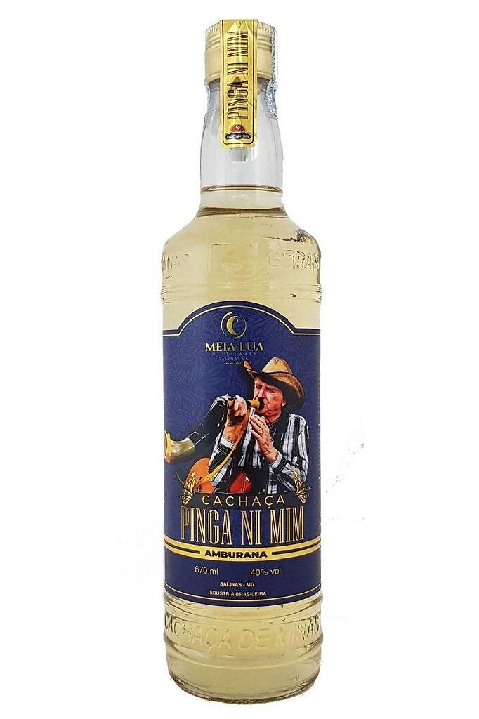 Cachaça Pinga Ni Mim 670ml Amburana - Cachaçoteca