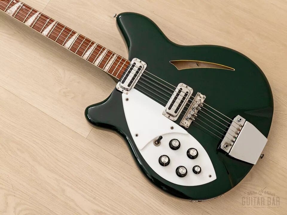 □MonoGram MR-820G Rickenbacker LEFTY 左用 Monogram Japanese lefty