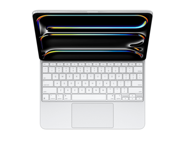 Apple's new Magic Keyboard for iPad Pro 13‑inch (M4) in White