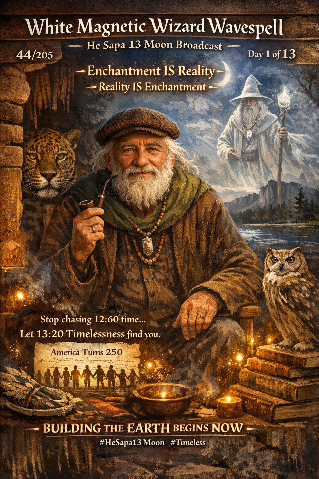 Timeless Present 🔮 White Magnetic Wizard ~ THE JAGUAR PRIEST ENTERS: TIMELESS ~ PRESENT
