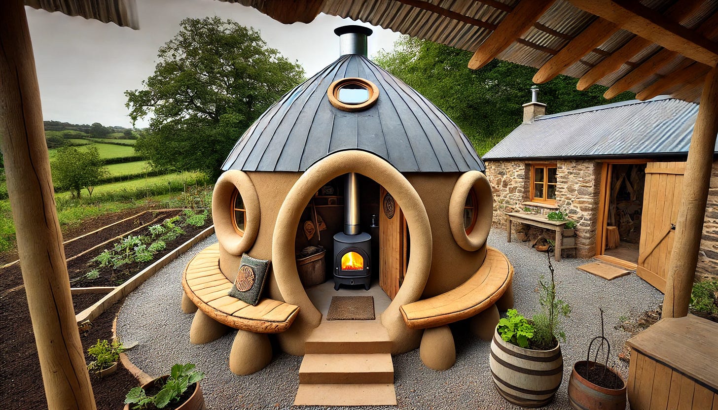 Celtic Roundhouse Style Tiny Home