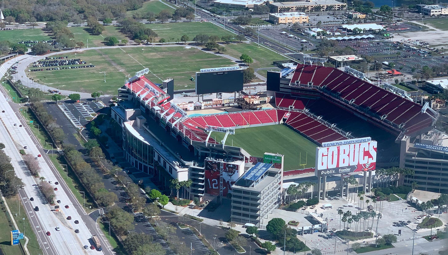 Buccaneers Raymond James Stadium