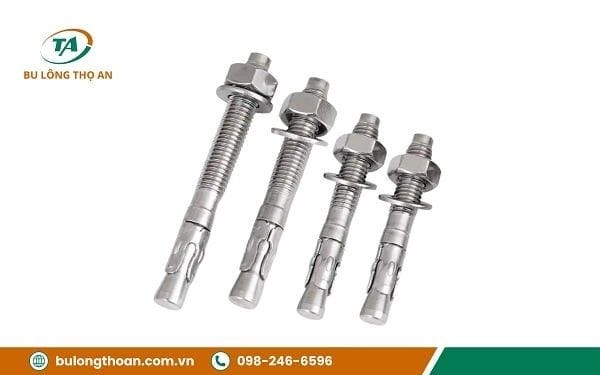 Bu lông nở Inox 304 cao cấp: Giá bán, ưu điểm và ứng dụng