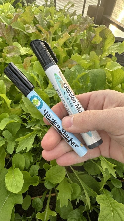 garden tool – marker garden tool - marker