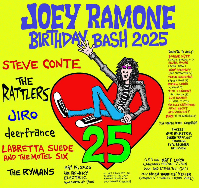 Creating the Joey Ramone Birthday Bash Poster: Part Two