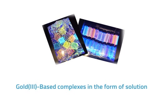 A New Class of OLED - Gold(III) Based Complexes with Tunable Emission-Colour