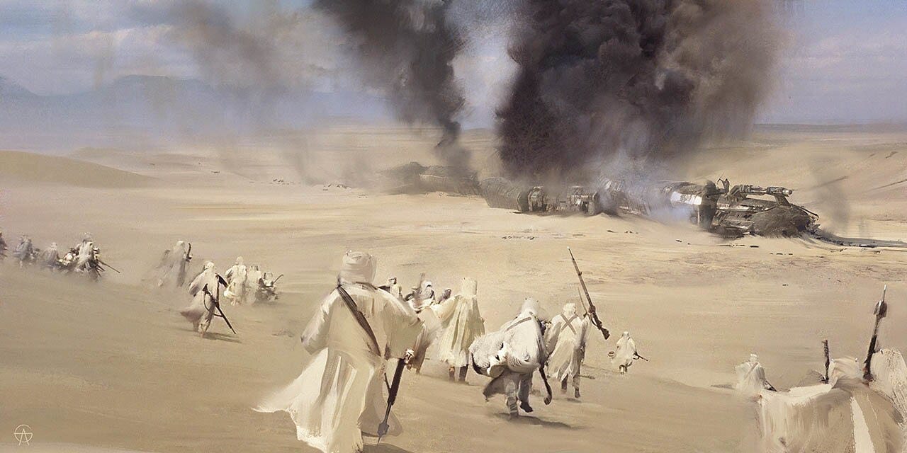 The Book of Boba Fett: Chapter 2 concept art by Anton Grandert