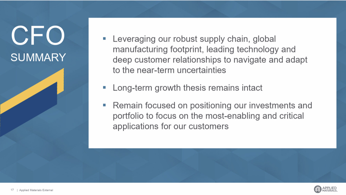 AMAT | 應用材料2025 年第三季業績亮點- 大叔美股筆記Uncle Stock Notes