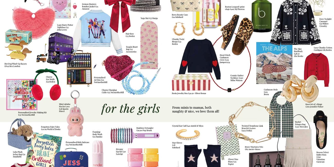 The Girls Christmas Gift Guide